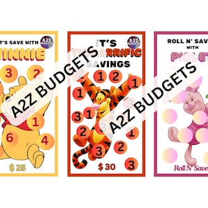 Winnie and Friends Mini Savings Challenges, Debt Free Journey... Digital Download