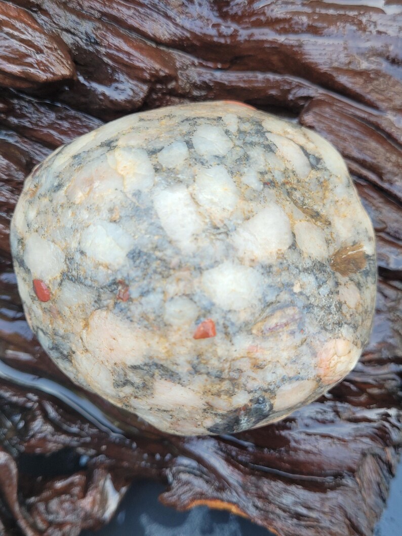 Michigan Pudding Stone, Natural, Jasper, Quartz - Etsy