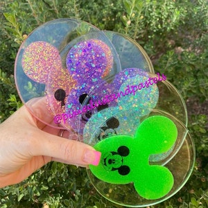 Mickey Balloon Coaster - Inspired by Theme Park Balloons - Customizable and 100% unique to our shop! Trinket Tray - Spoon Rest -