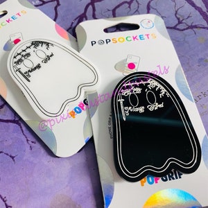 Malone fantôme ! Pop design Ghost Malone !  Grip ou enrouleur de badge inspiré de la musique - Couleurs personnalisées !