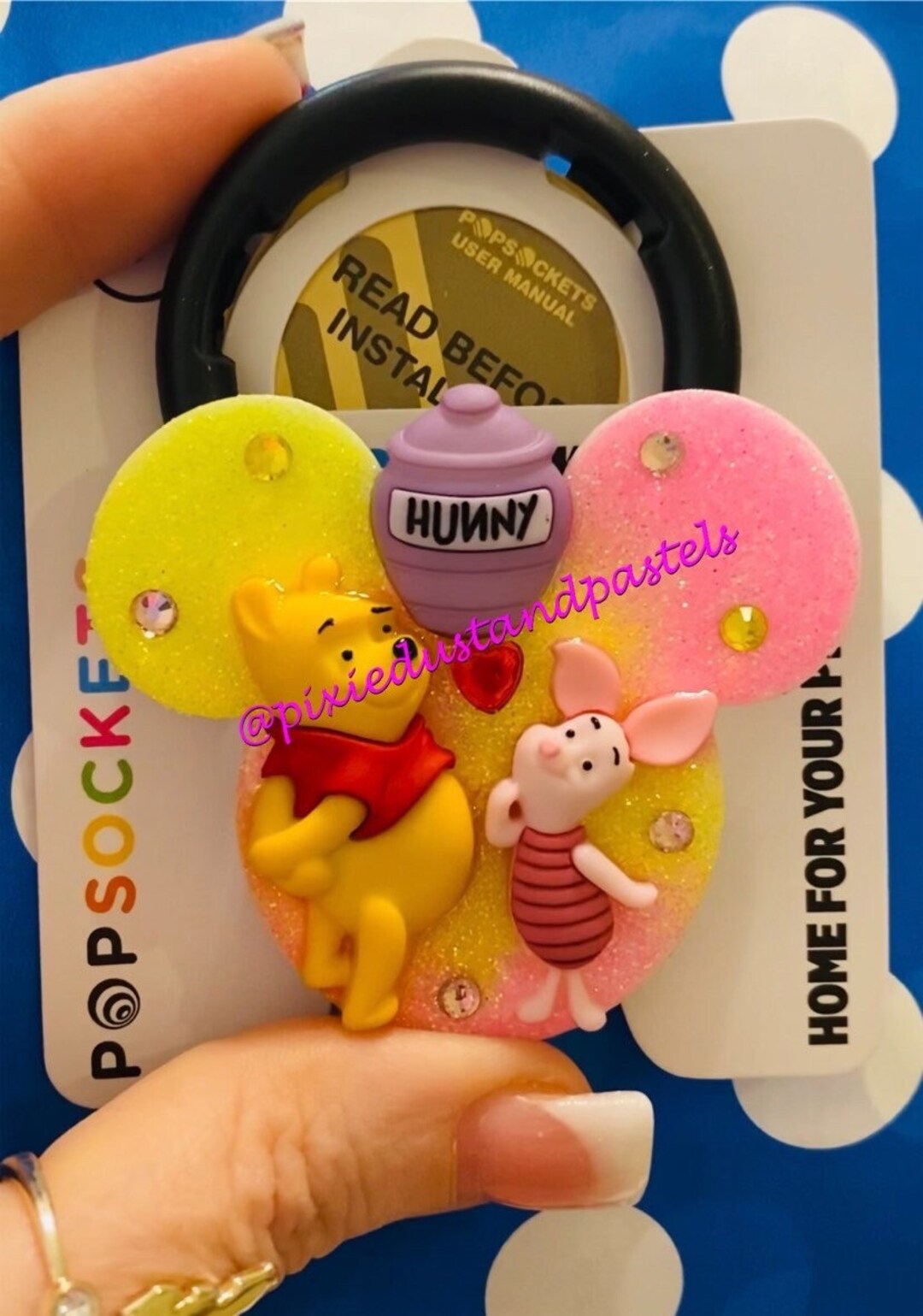 Best Friends Forever Pooh and Piglet Phone Grip Pooh Bear and