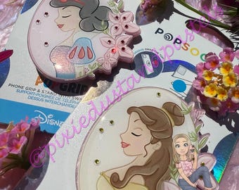 Spring Princess - Telefoongreep Snow Princess en Belle Princess - Pop pop!