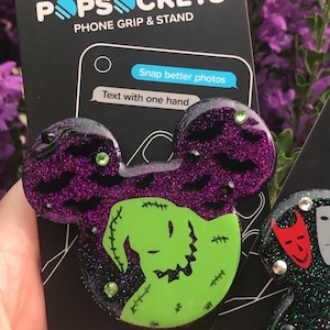 Fledermäuse im Glockenturm! Oogie Halloweentown Handy Griff Handytasche oder Badge Reel - Runter mit einer neuen Handy Halterung!