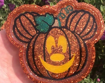 Spooky Season Mouse Pumpkin Ring Tray! Inspired by The Not So Scary Halloween Party! Grab this Dish or Spoon Rest now!
