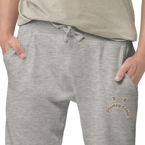 Pantalones gruñones - pantalones de chándal unisex bordados