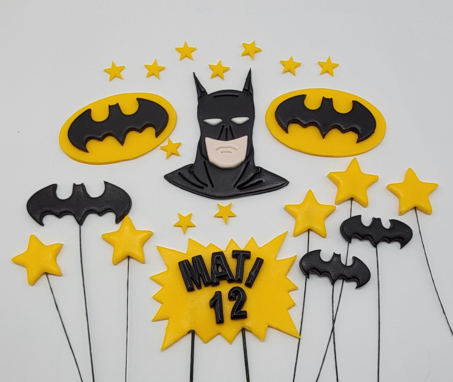 Batman Cake Topper - Etsy