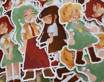 Higurashi Vinyl Stickers