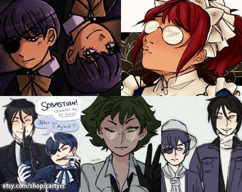 Kuroshitsuji Postcards | Black Butler