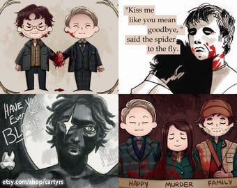 Hannibal Postcards | Hannigram, Murder Family