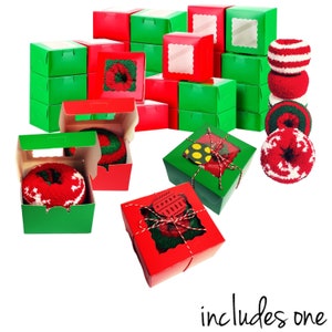 Christmas Socks Gift Box – Cozy Sock for Adults & Teens, Holiday Party Favors, Small Christmas Gifts for Coworkers and Friends - INCLUDES 1