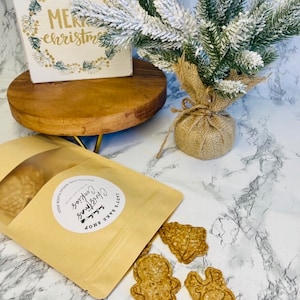 Christmas Cookie Dog Treats, Holiday Dog Treats, Christmas or Holiday Gift for Dog Mom Dog Dad
