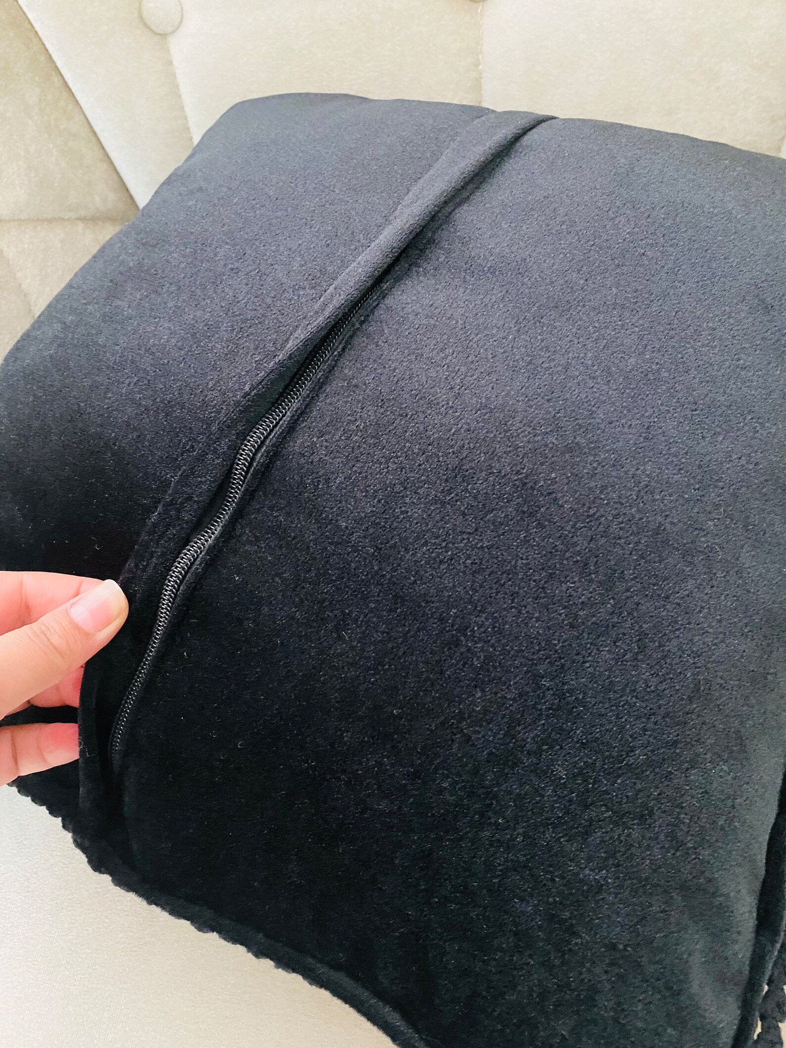 Crochet Flower Granny Square Pillow Cover, Colorful Daisy Motifs, Retro