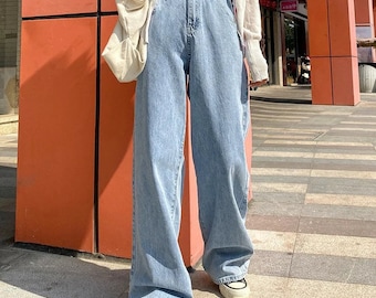 Baggy Jeans Women - Etsy