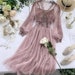 Summer Cottage Core Milkmaid Renaissance Whimsical Dress Fairy Prom Dress Formal Tulle Dress Engagement Cute Dress Wedding Guest Dress
