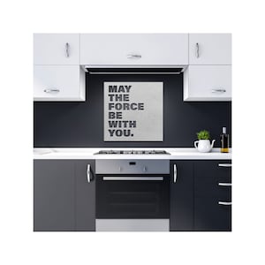 May The Force Be With You Metal Sign