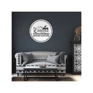 Mos Easley Cantina Metal Sign