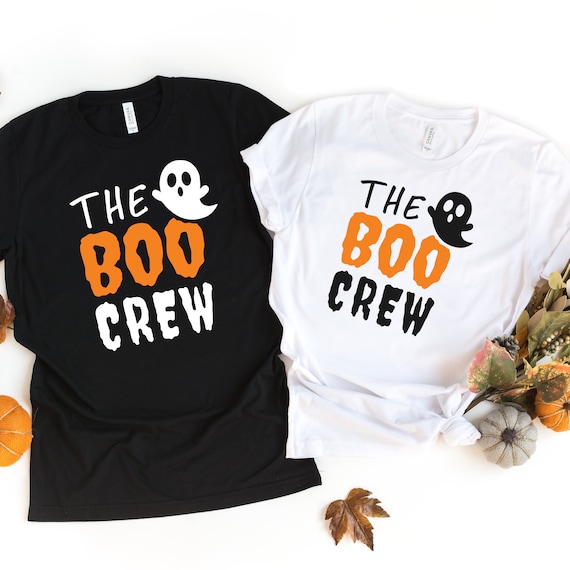 The Boo Crew Shirts, Group Halloween Shirt, Funny Halloween Shirt, Halloween Shirt, Halloween Party Shirt,Family Matching Shirts,Ghost Shirt
