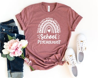 School Psychologist Shirt, School Psych, Psychologist Shirt, Psych Shirt,School Psychologist Gift,School Shirt, LPC,Psychology Student Shirt