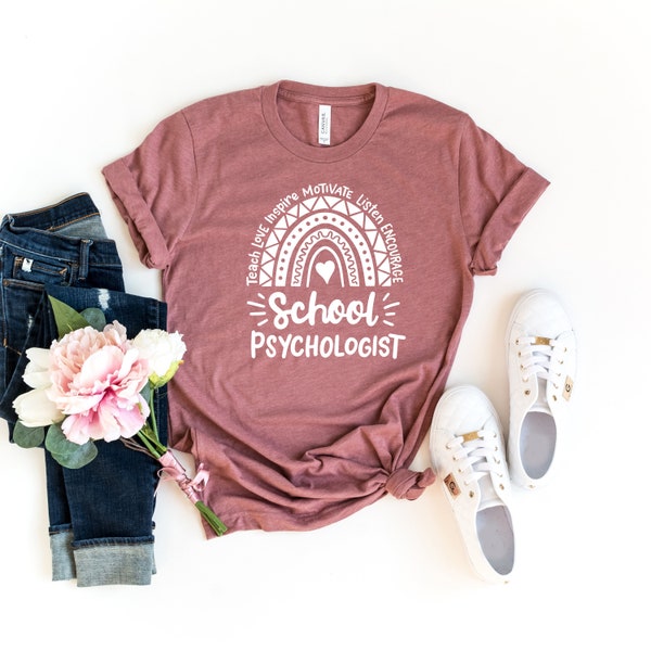 School Psychologist Shirt, School Psych, Psychologist Shirt, Psych Shirt,School Psychologist Gift,School Shirt, LPC,Psychology Student Shirt