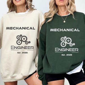 Mechanical Engineer Sweatshirt, Mechanical Engineering Gifts, Engineering Graduation Gift, Engineer Student Gift Shirt, Engineer Grad Gifts