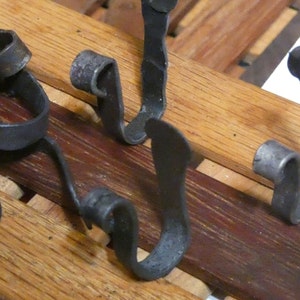 Small Hand Forged Iron Hook