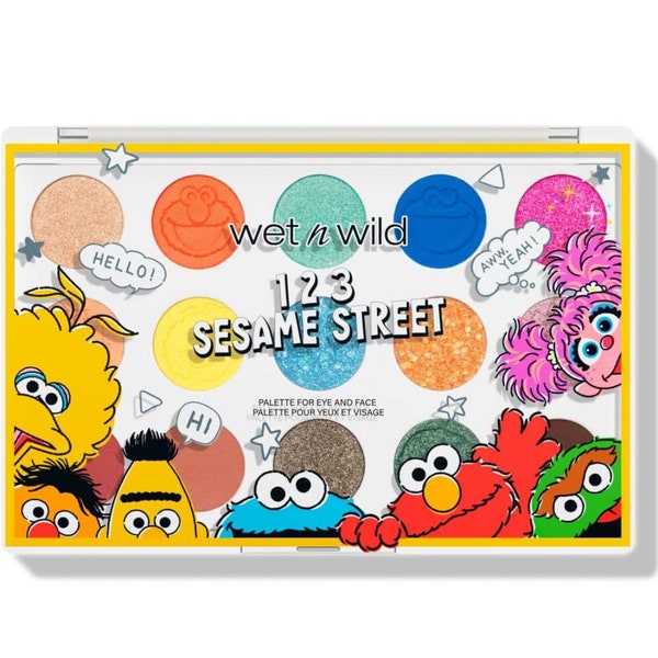 wet n wild x Sesame Street, Eye & Face Palette