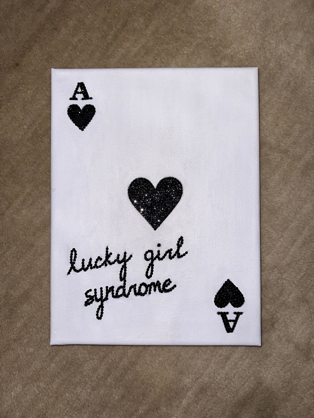 Cards- Hearts- Ace 3.5x5