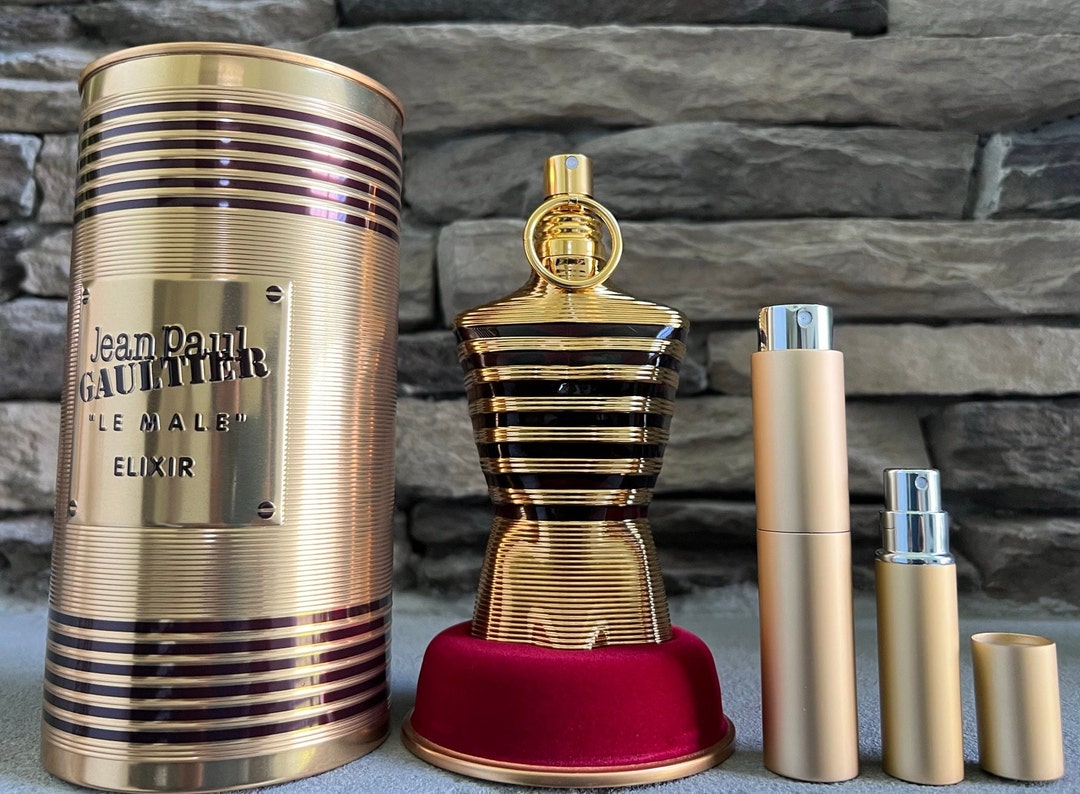 Le Male ELIXIR Eau De Parfum 2023 Jean Paul Gaultier Decant Sample 5ml,8ml, 10ml Atomizer Travel