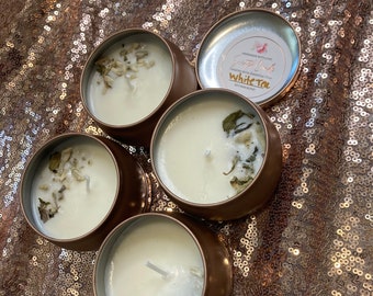 Aromatherapy White Tea Scented Candles