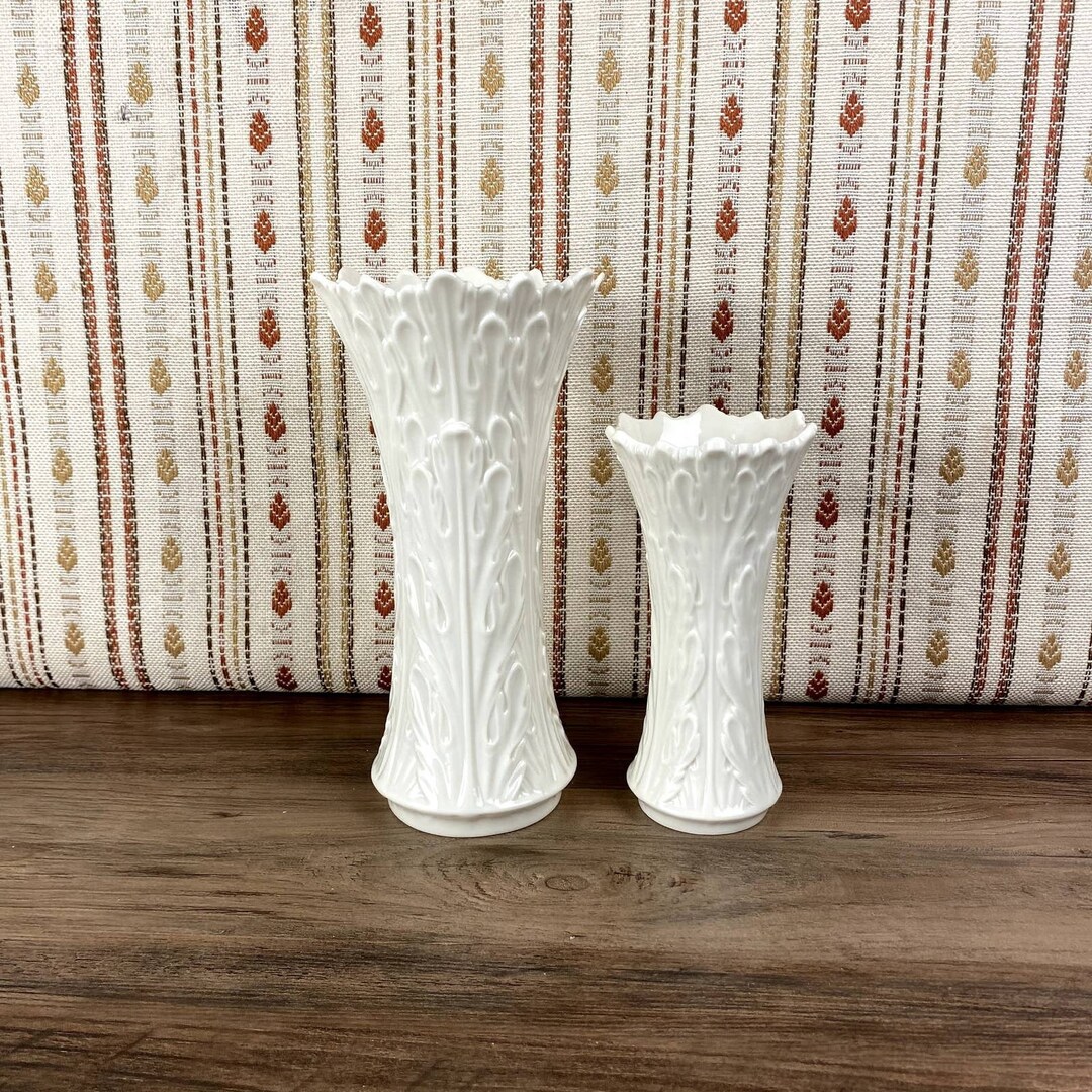 Lenox Vase Woodland Collection Vintage Vase for Flowers Etsy