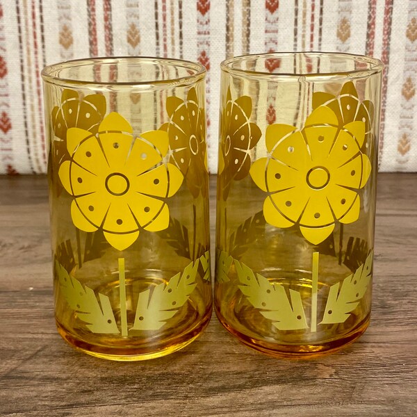 Amber Glassware Etsy