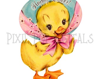 Paquete de 26 imágenes prediseñadas de pollitos de Pascua vintage PNG, imágenes prediseñadas de animales de granja de Pascua, imágenes prediseñadas de diario basura de álbum de recortes, gráficos para uso comercial