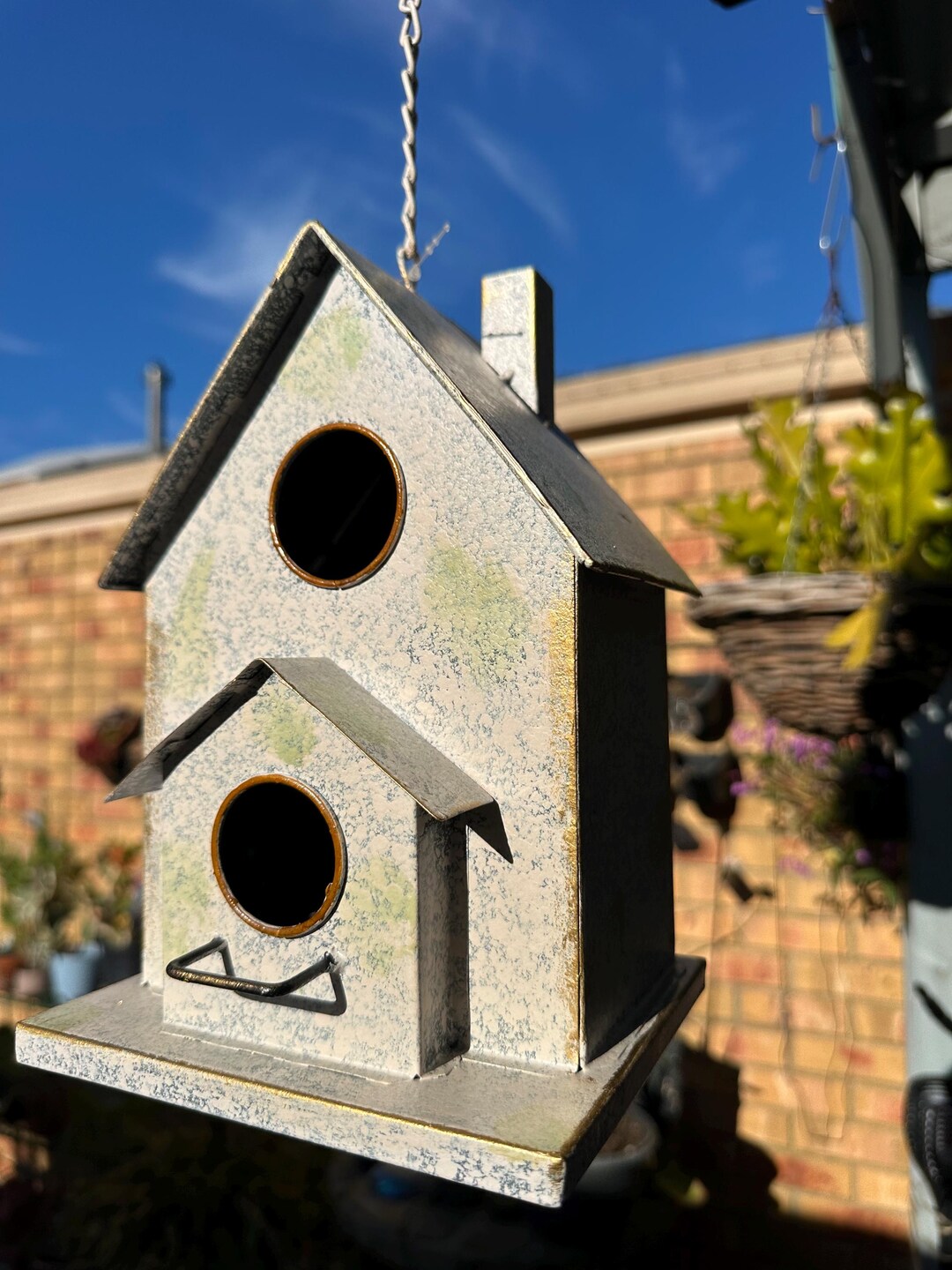 Two Story Bird House - Etsy