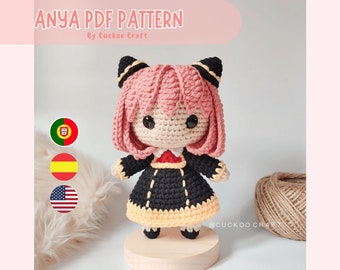 Anya Amigurumi/wzór szydełkowy