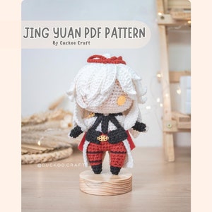 Jing yuan Amigurumi/Crochet Pattern HSR