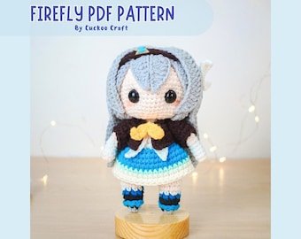 Firefly Amigurumi/Crochet Pattern Honkai star rail