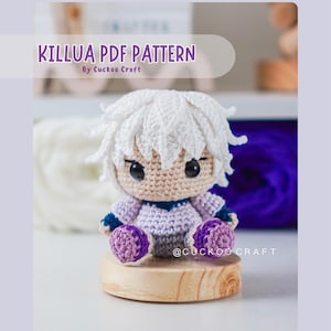 Killua Amigurumi/Crochet Pattern HunterXHunter