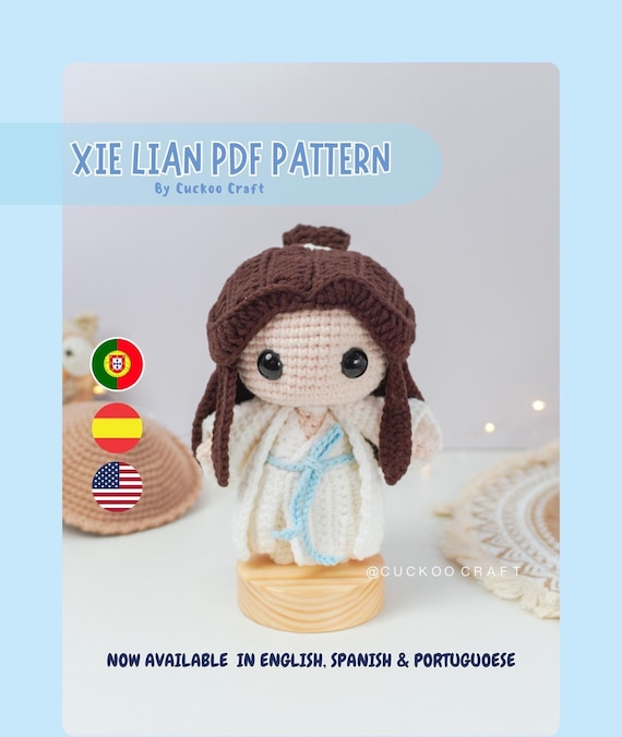Xie Lian Amigurumi/Crochet Pattern Heaven Officials Blessing