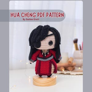 Hua Cheng Amigurumi/Crochet Pattern Heaven Officials Blessing