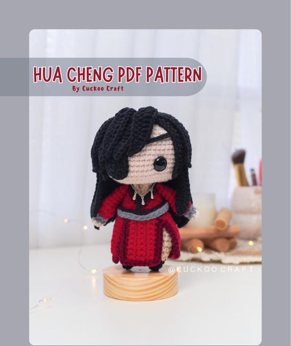 Hua Cheng Amigurumi/Crochet Pattern Heaven Officials Blessing