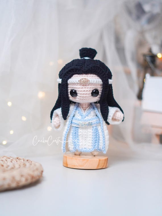 Lan Wangji Amigurumi/crochet Pattern Mo Dao Zu Shi (grandmaster of