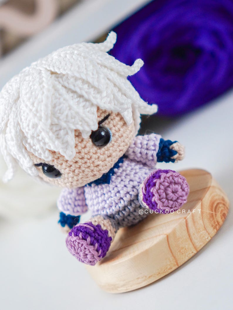 Killua Patterns Killua Amigurumi/crochet Pattern Hunterxhunter - Etsy