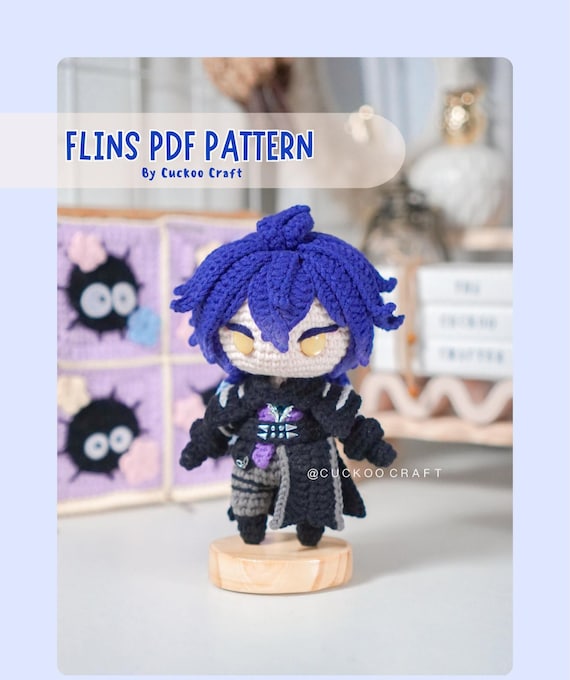 フリンズのあみぐるみ/かぎ針編みパターン 原神 - Etsy 日本