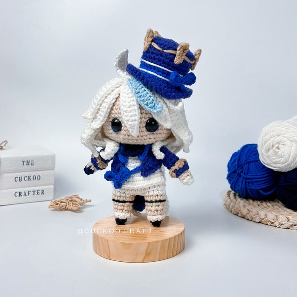 Furina Amigurumi/Crochet Pattern