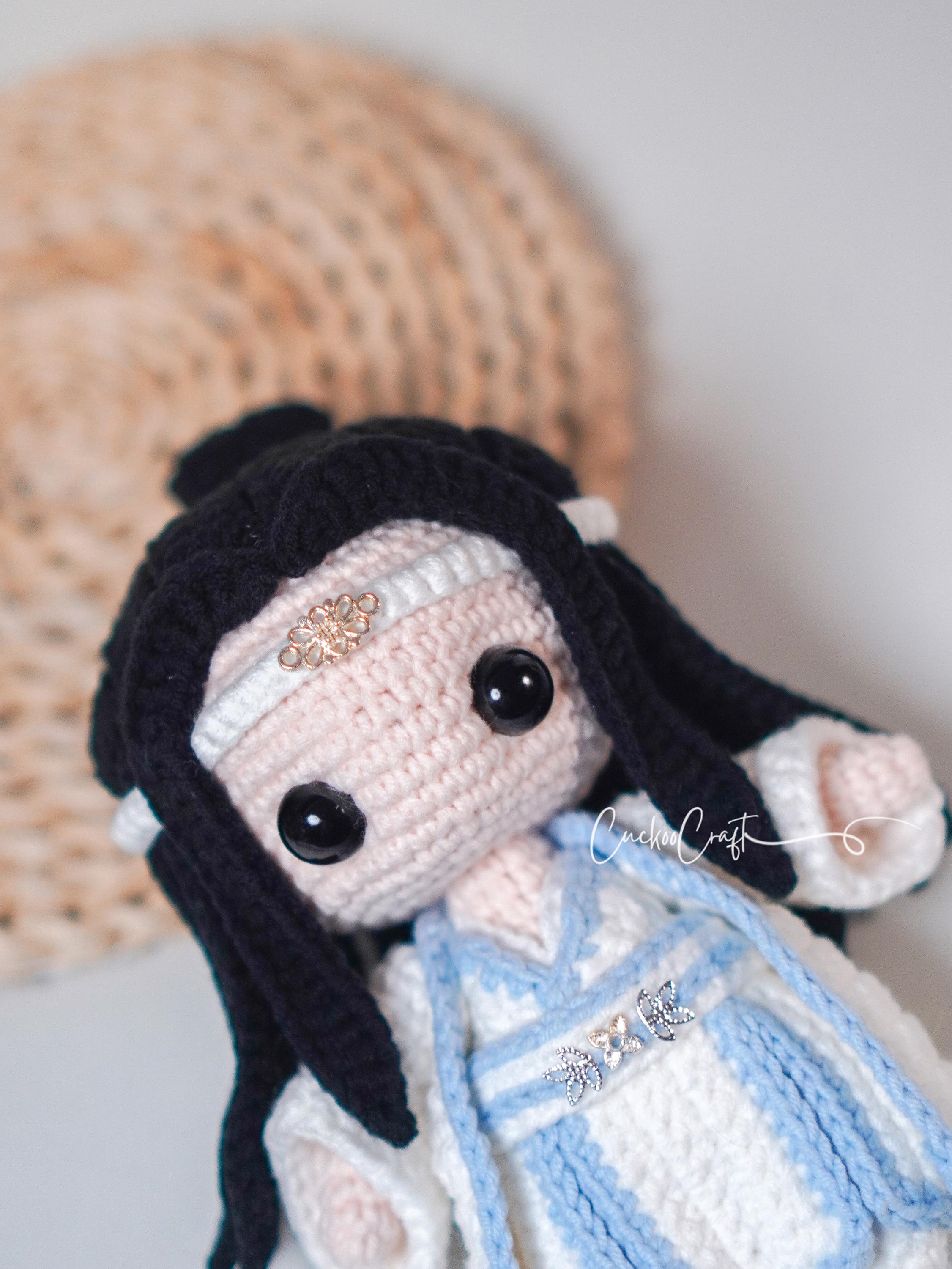 Lan Wangji Amigurumi/crochet Pattern Mo Dao Zu Shi (grandmaster of