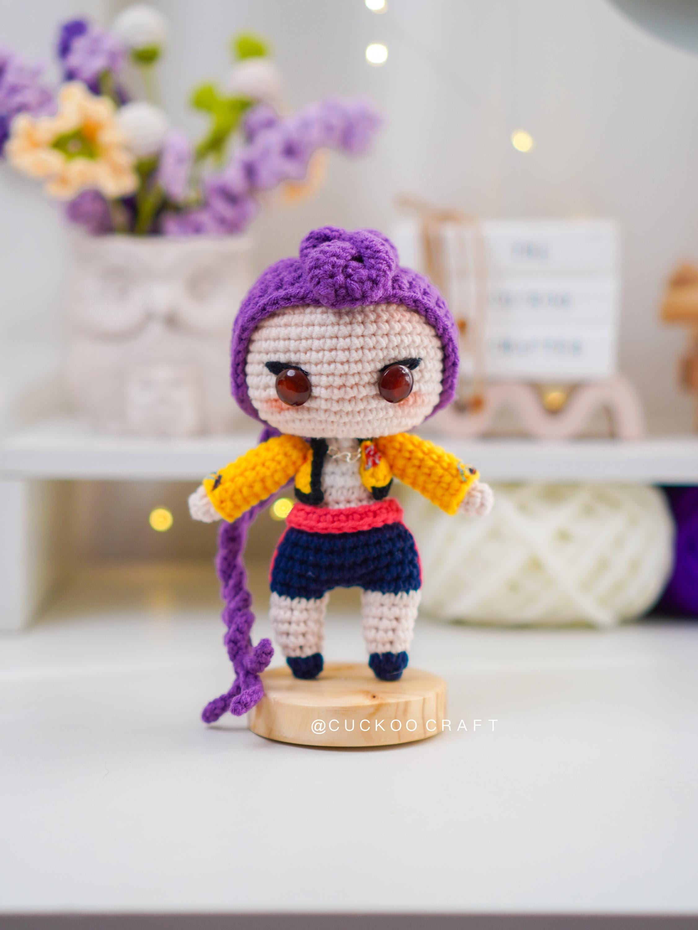 Rumi Huntrix Amigurumi/crochet Pattern Kpop Demon Hunters - Etsy