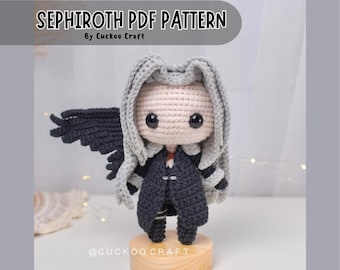 Sephiroth Amigurumi/Crochet Pattern Final Fantasy
