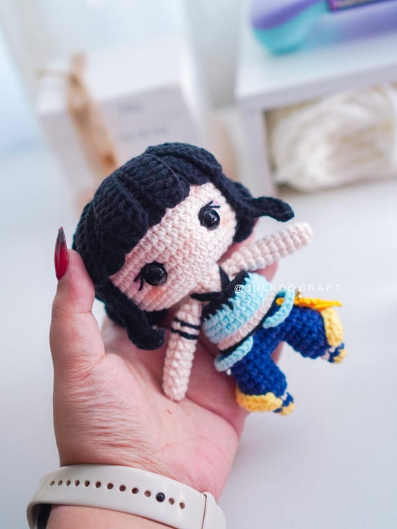Zoey Huntrix Amigurumi/crochet Pattern Kpop Demon Hunters - Etsy