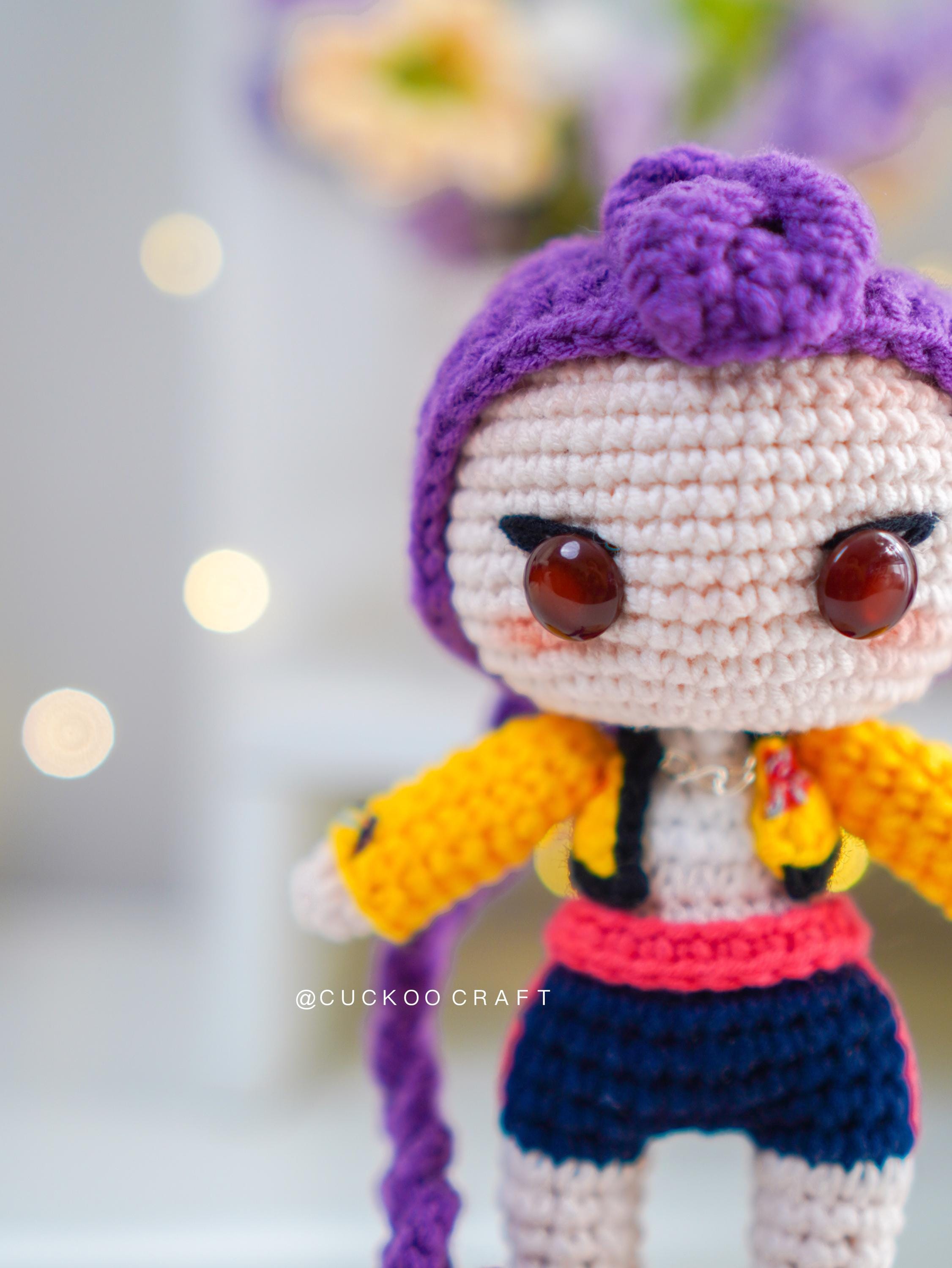 Rumi Huntrix Amigurumi/crochet Pattern Kpop Demon Hunters - Etsy