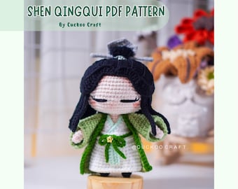 Shen Qingqiu Amigurumi/Crochet Pattern Scum Villain's Self-Saving System